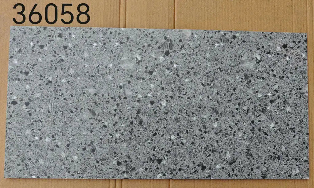 Gạch Terrazzo Trung Quốc, Xương đá mã 36058, KT 300x600mm (8 viên/thùng/1,44m2)