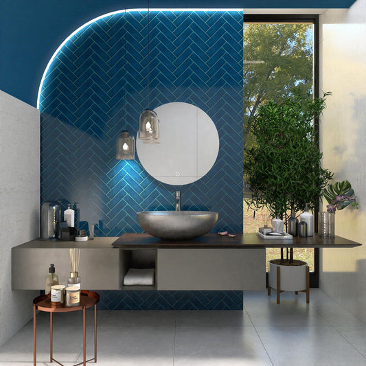 Gạch thẻ Porcelain men rạn KT 60x200mm mã MBL60206-A