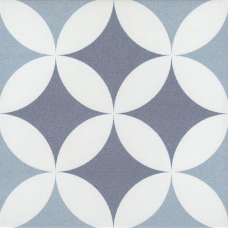 Gạch Bông Trung Quốc, men mờ xương porcelain, KT 200x200mm, DC209 (1 hộp/25 viên/1m2)