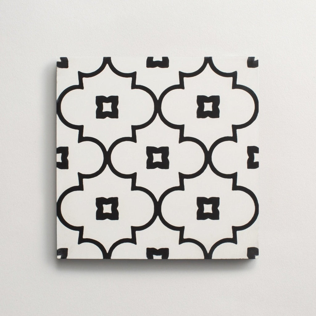 Gạch bông Trung Quốc, men mờ xương porcelain 200x200mm, DS2904 (1 hộp/25 viên/1m2) (BD trắng)