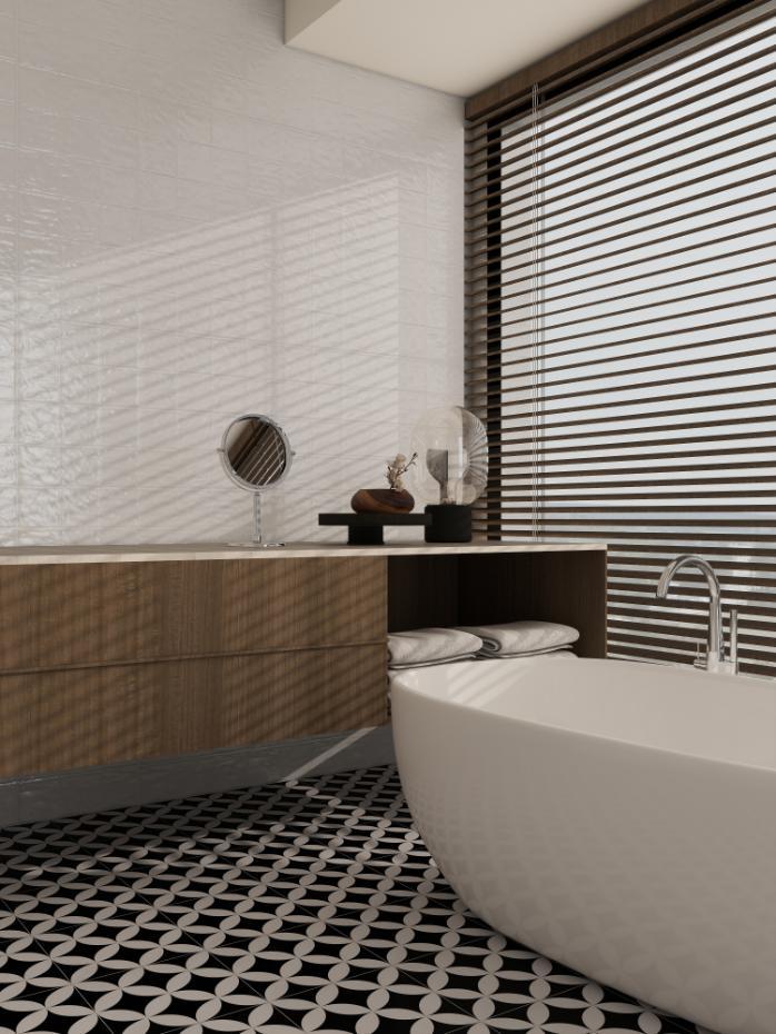 Gạch ốp tường giả thẻ 40x80cm men matt mã NF48Z01F