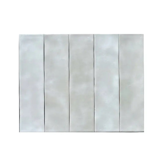 Gạch thẻ Việt Nam KT 75*300 xám nhạt bóng lượn loại 1 mã 0377-0