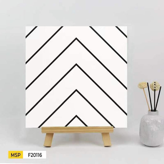 Gạch bông Trung Quốc, men mờ xương porcelain KT 200x200, 20116 (1 hộp/25 viên/1m2)