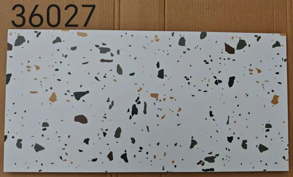 Gạch Terrazzo Trung Quốc, Xương đá mã 36027, KT 300x600mm (8 viên/thùng/1,44m2)