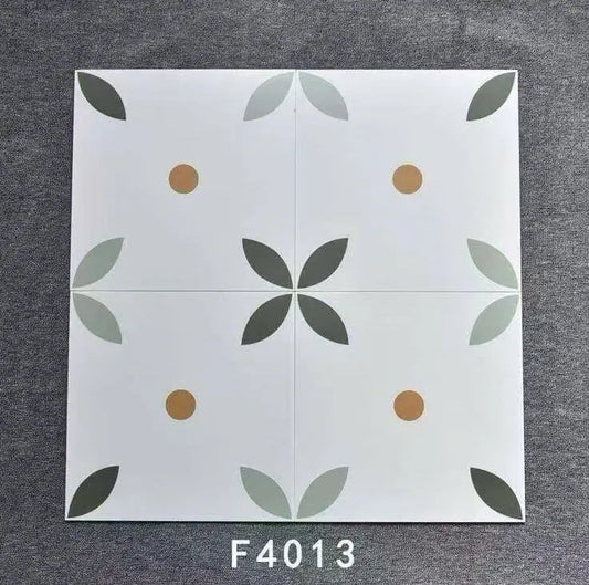 Gạch Bông Trung Quốc, men mờ xương porcelain, KT 400x400mm, FG4013 (1 hộp/10 viên/1,6m2)