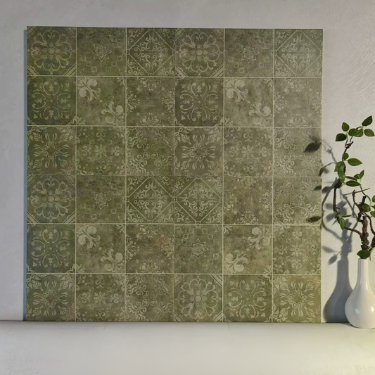 Gạch Bông Trung Quốc, men mờ xương porcelain, KT 400x400mm, FG4225J (1 hộp/10 viên/1m2)