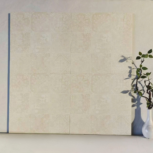 Gạch Bông Trung Quốc, men mờ xương porcelain, KT 400x400mm, FG4231J (1 hộp/10 viên/1,6m2)