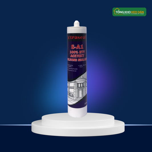 Keo Silicone Acetoxy 100% RTV X&#39;traseal S-A1 300gr