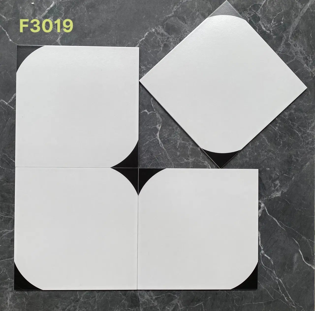 Gạch Bông Trung Quốc, men mờ xương porcelain, KT 300x300mm, MF3010 (1 hộp/11 viên/1m2)