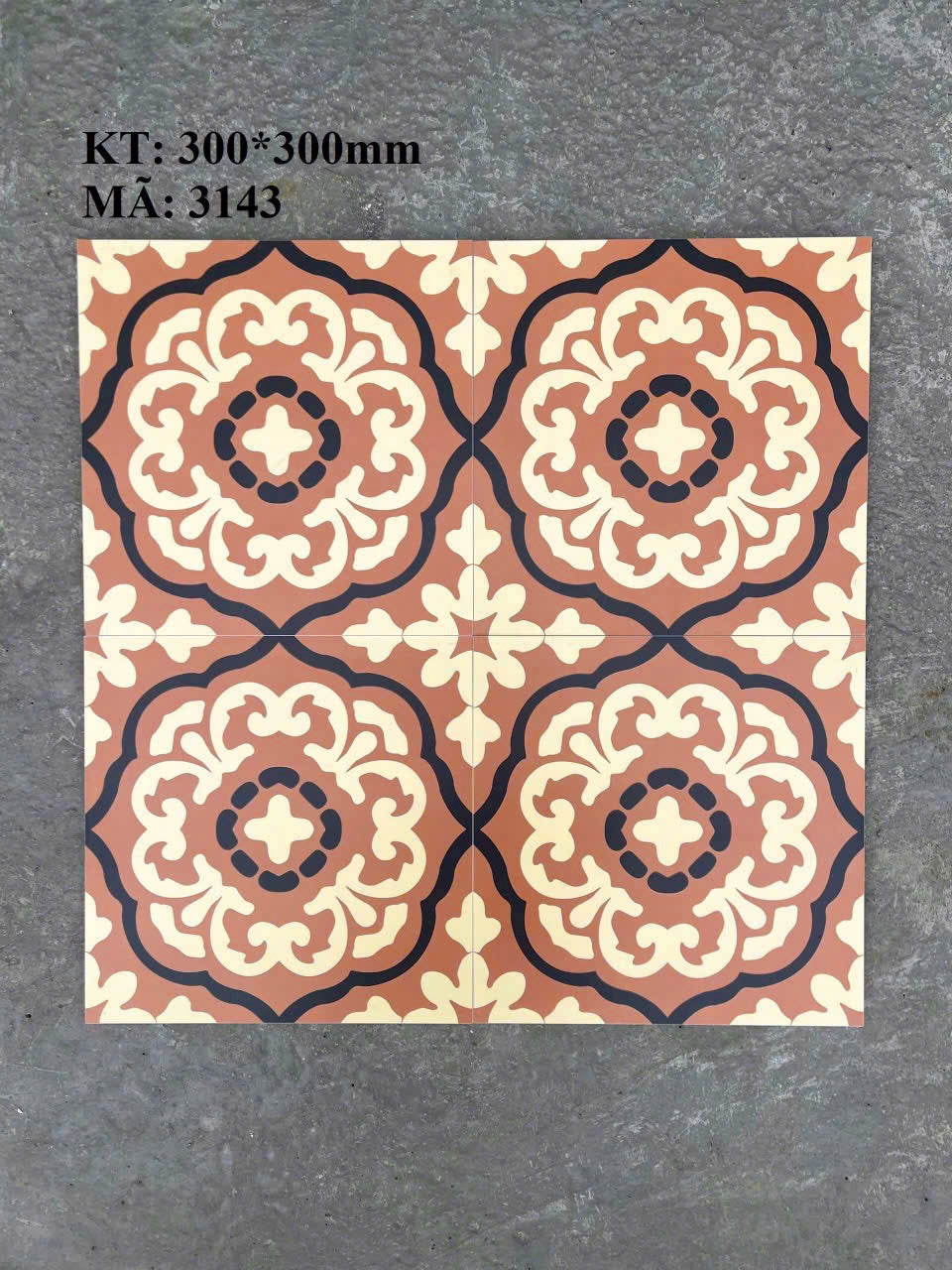 Gạch Bông men KT 300x300 MF3143