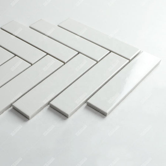 Gạch thẻ Việt Nam, Kem bóng phẳng , KT 50x200 mm, PSTA50201, Hàng Ưu (1 hộp/ 50 viên/ 1m2)