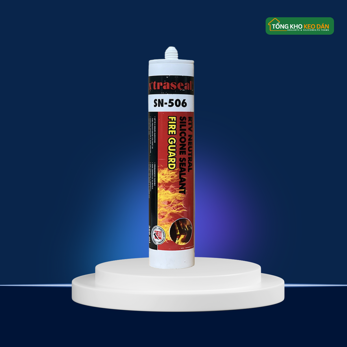 Keo silicone chống cháy X’traseal SN-506