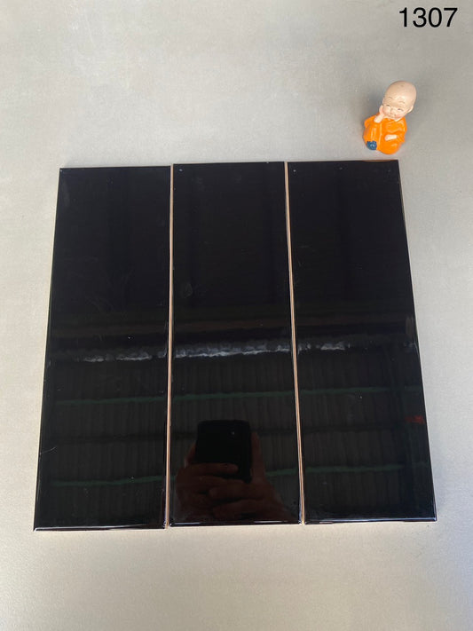 Gạch thẻ đen mờ 100x300mm STA1358 loại 1 (M1307Y)