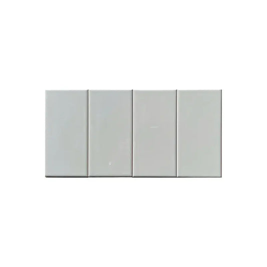 Gạch thẻ Việt Nam  KT 75x150mm xám lạnh bóng phẳng loại 1 mã STA75152