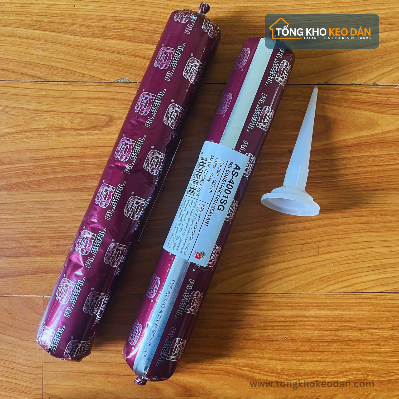 Keo trám mối nối AS4001SG màu xám, xúc xích 600ml