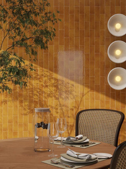 Gạch thẻ Porcelain bóng lượn KT 75x230mm mã LNA752307G