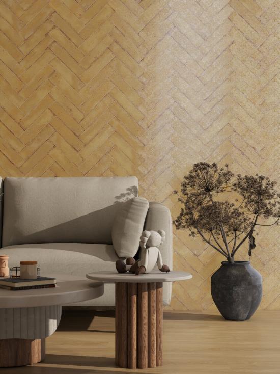 Gạch thẻ Porcelain mờ phẳng ánh kim KT 75x300 mã MD7536G11-SG