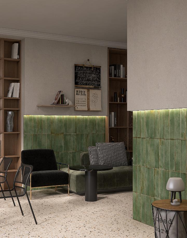 Gạch thẻ Porcelain mờ phẳng KT 75x300 mã MD7536G11