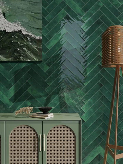 Gạch thẻ Porcelain men bóng KT 75x300mm MDL7537C00