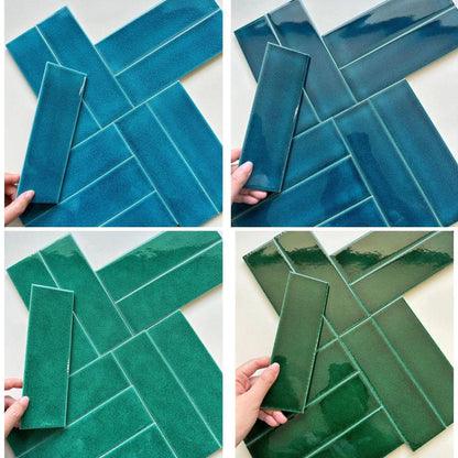 Gạch thẻ Porcelain men rạn KT 60x200mm mã MBL60206-A