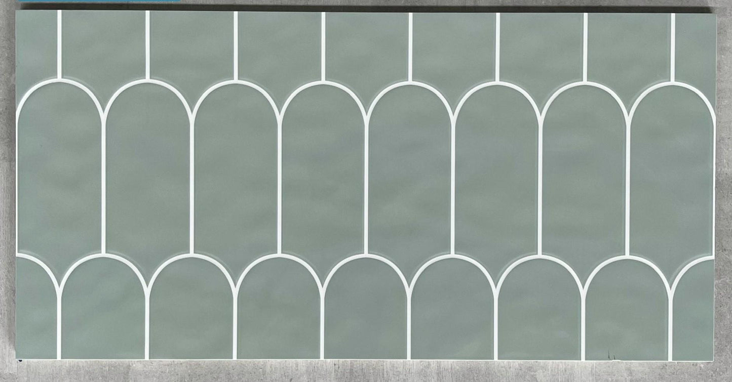 Gạch ốp tường giả lông vũ 30x60cm men bóng mã N9306-0H