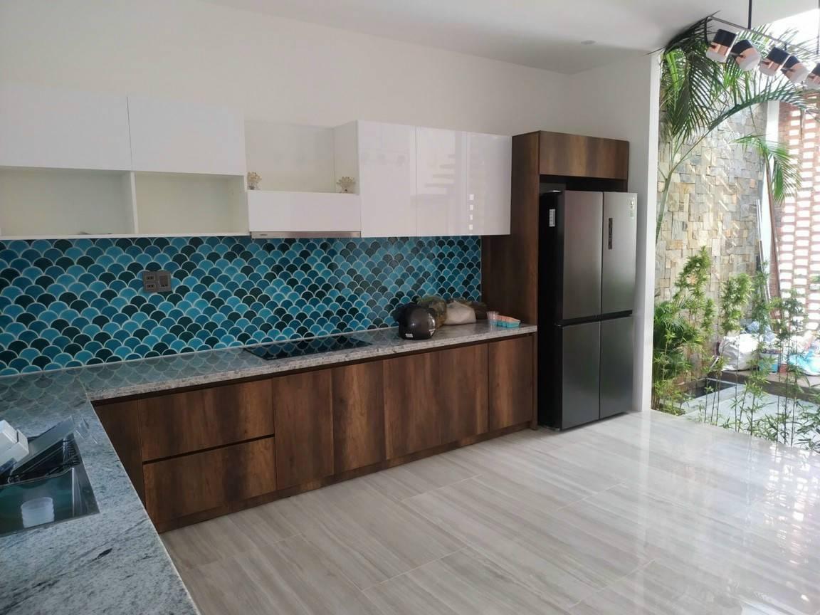 Gạch Mosaic vảy cá men rạn Mix111625