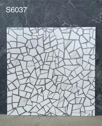 Gạch Terrazzo Porcelain mờ phẳng KT 600x600mm mã S6037
