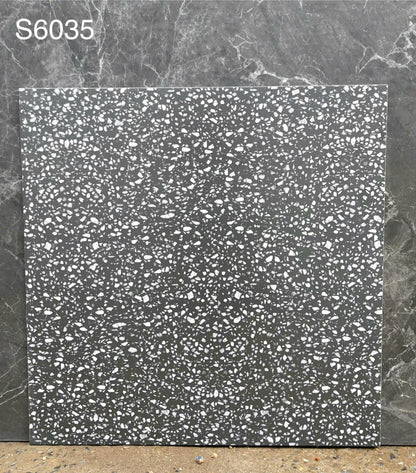 Gạch Terrazzo Porcelain mờ phẳng KT 600x600mm mã S6035