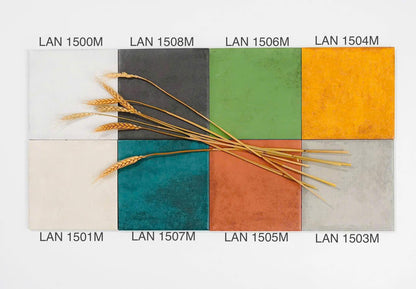 Gạch thẻ Porcelain mờ lượn KT 150x150mm mã LNA1504M